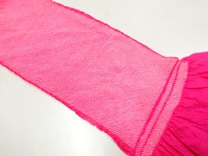 正絹　絞り　振袖用帯揚げ